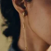 Boucles d'oreilles chaîne Eroz
