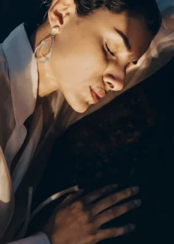 Boucles d'oreilles pendantes Naé